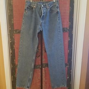 *SOLD*Levi's-501 Button Fly Vintage Jeans